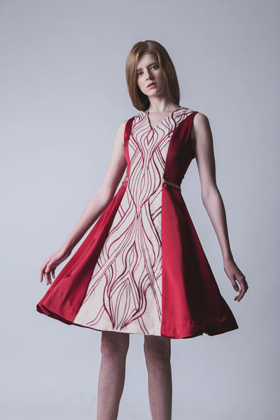 Odella Dress Red