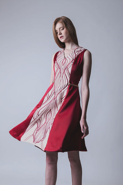 Odella Dress Red