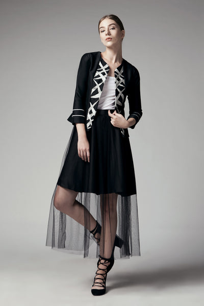 Sapphire Jacket Black