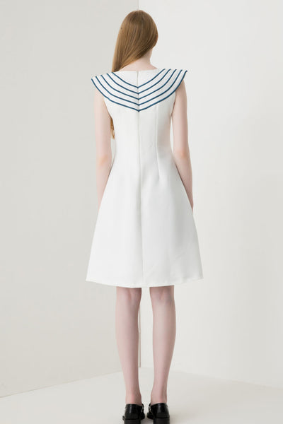 Suma Dress White