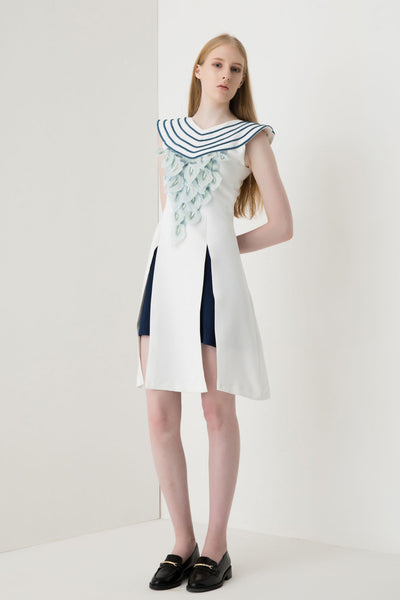 Suma Dress White