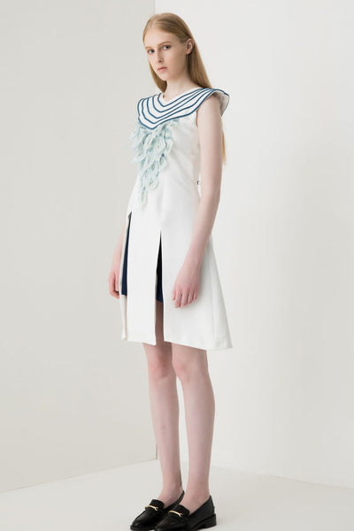 Suma Dress White