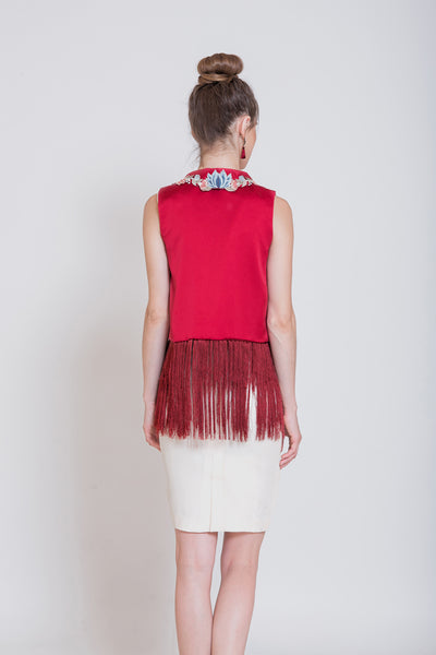 Love Vest Red