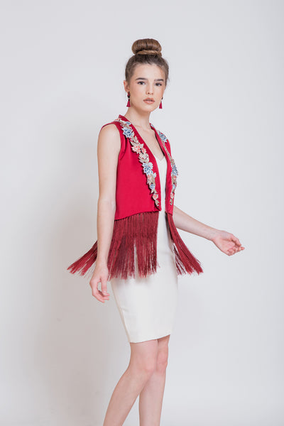 Love Vest Red